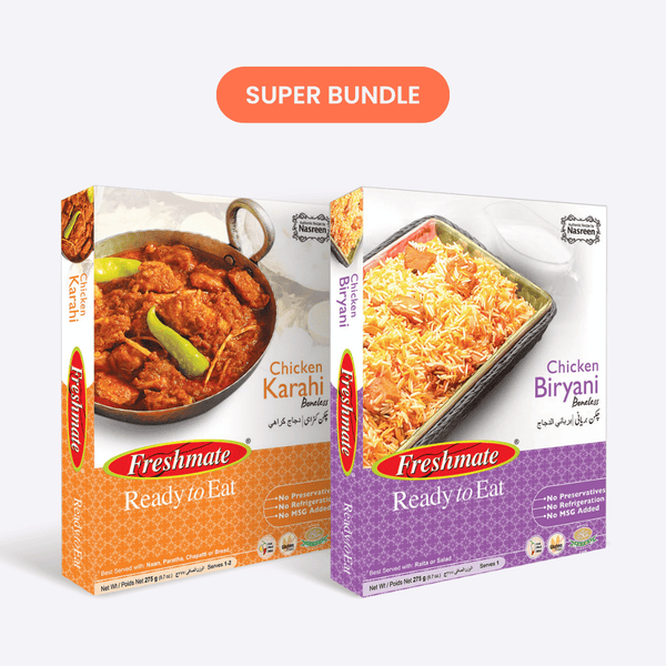 Chicken Biryani & Chicken Karahi