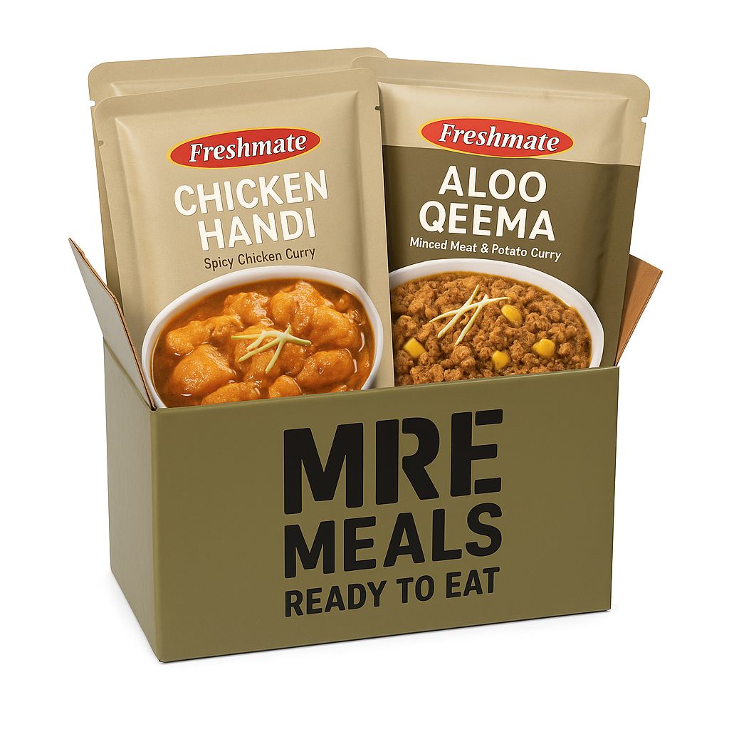 Emergency Ration Meals  (12 Pouches)