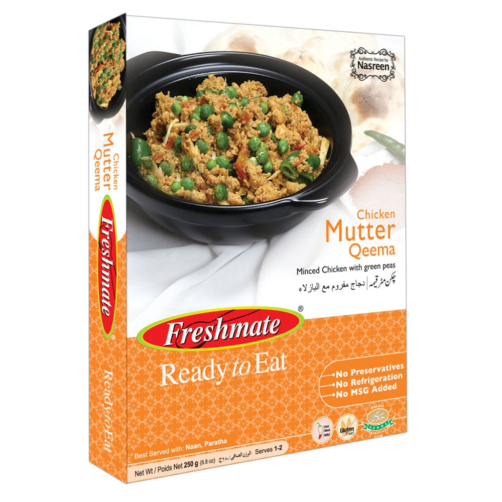 Chicken Mutter Qeema 250 gms serves 1-2 persons