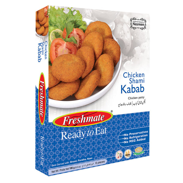 Chicken Shami Kabab 186 gms serves 1-2 persons