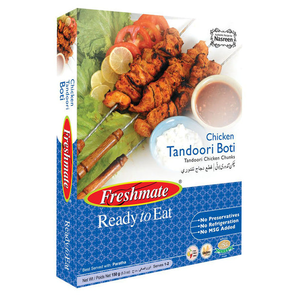Chicken Tandoori Boti 150 gms serves 1-2 persons