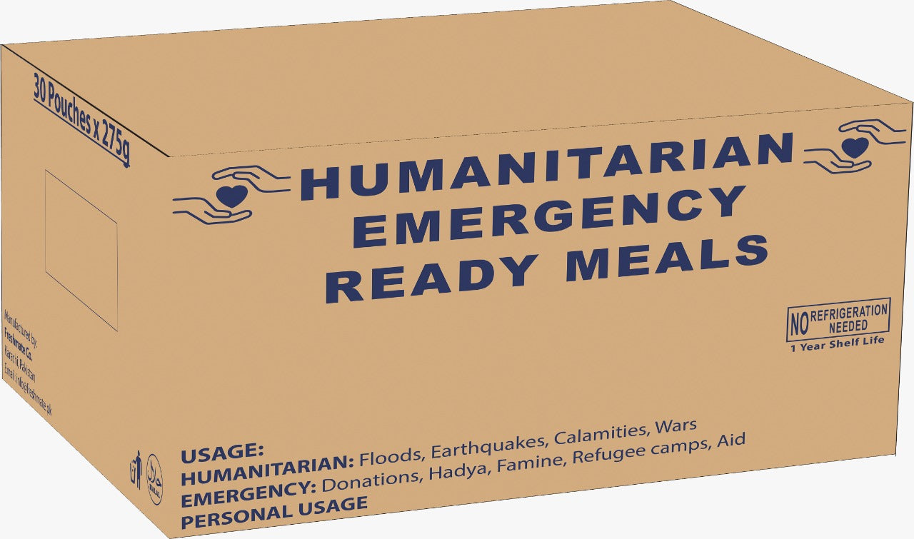 MRE Humanitarian Box (30 Pouches)