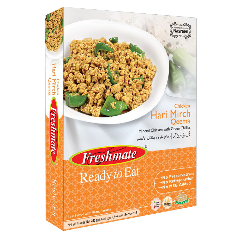 Chicken Hari Mirch Qeema 250 gms serves 1-2 persons