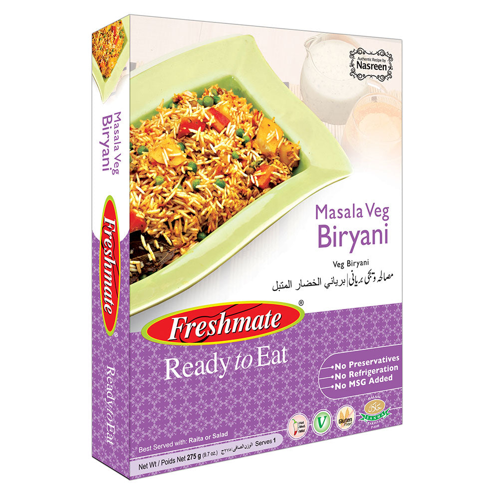 Masala Vege Biryani 275 gms serves 1 person