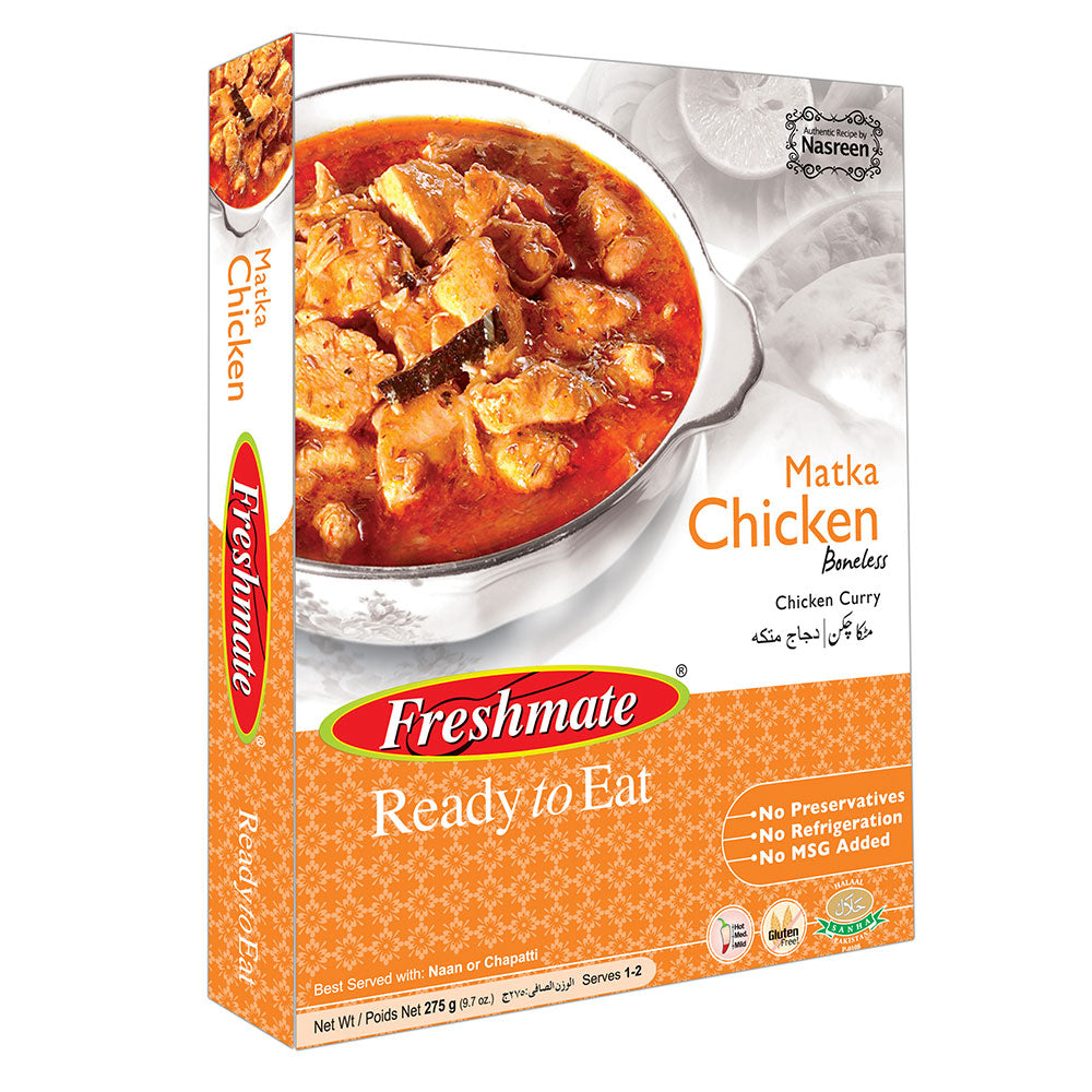 Matka Chicken 275 gms serves 1-2 persons